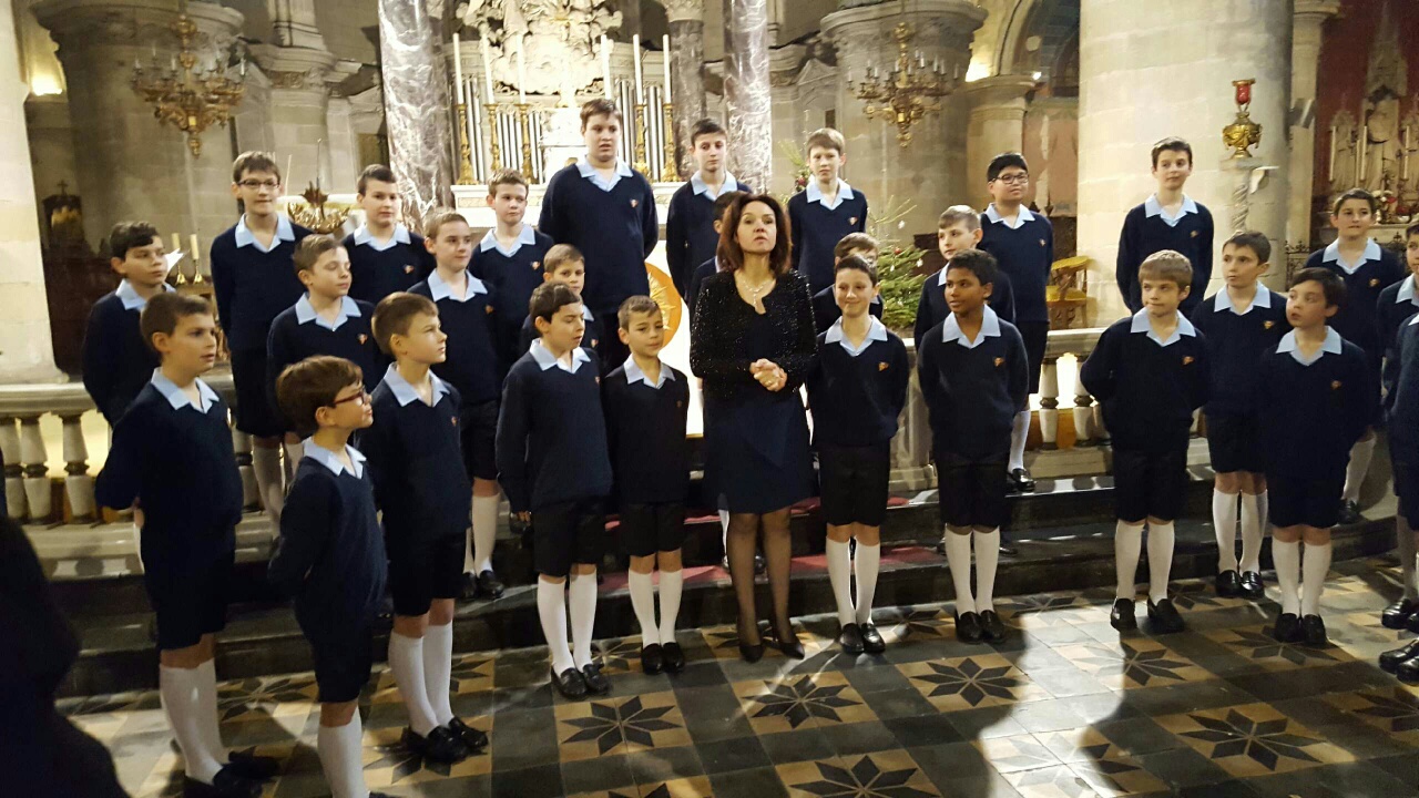Concert des petits chanteurs à la Croix de Bois aux Sables d’Olonne