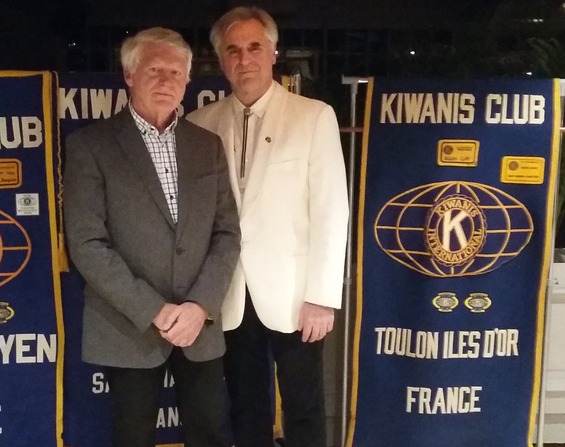 Le Kiwanis et le juge Bernard récoltent 600 Euros