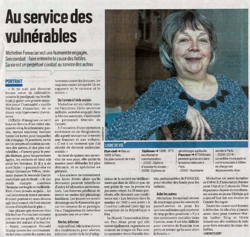 Toutes les Femmes du Kiwanis sont admirables