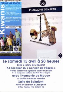 Pessac les graves 15 avril