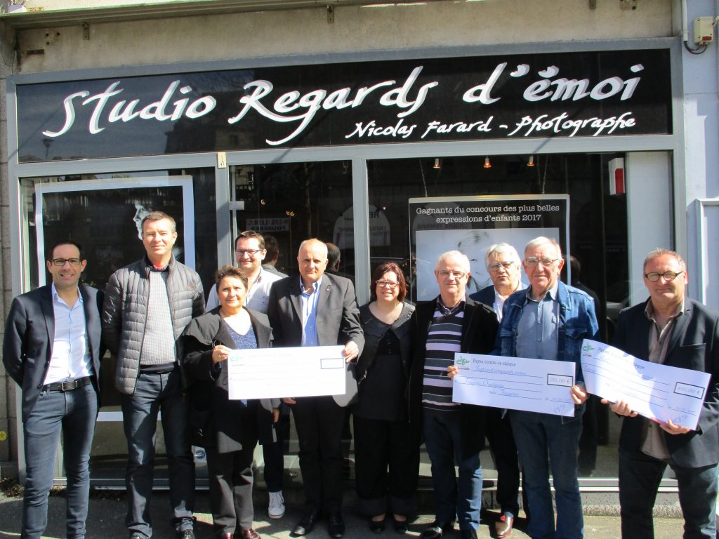 remise de cheque Fougères