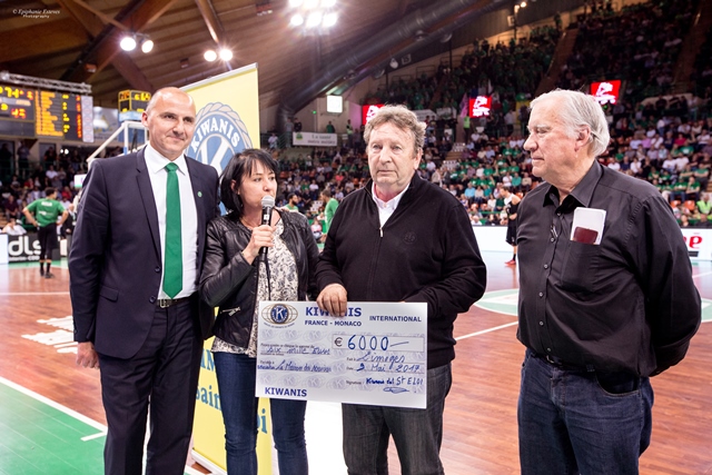 LE KIWANIS SAINT ELOI et le CSP soutiennent l’association LA MAISON DES SOURIRES