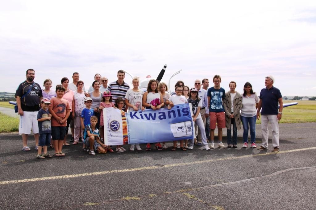 enfants  baptemes de l'air Cognac