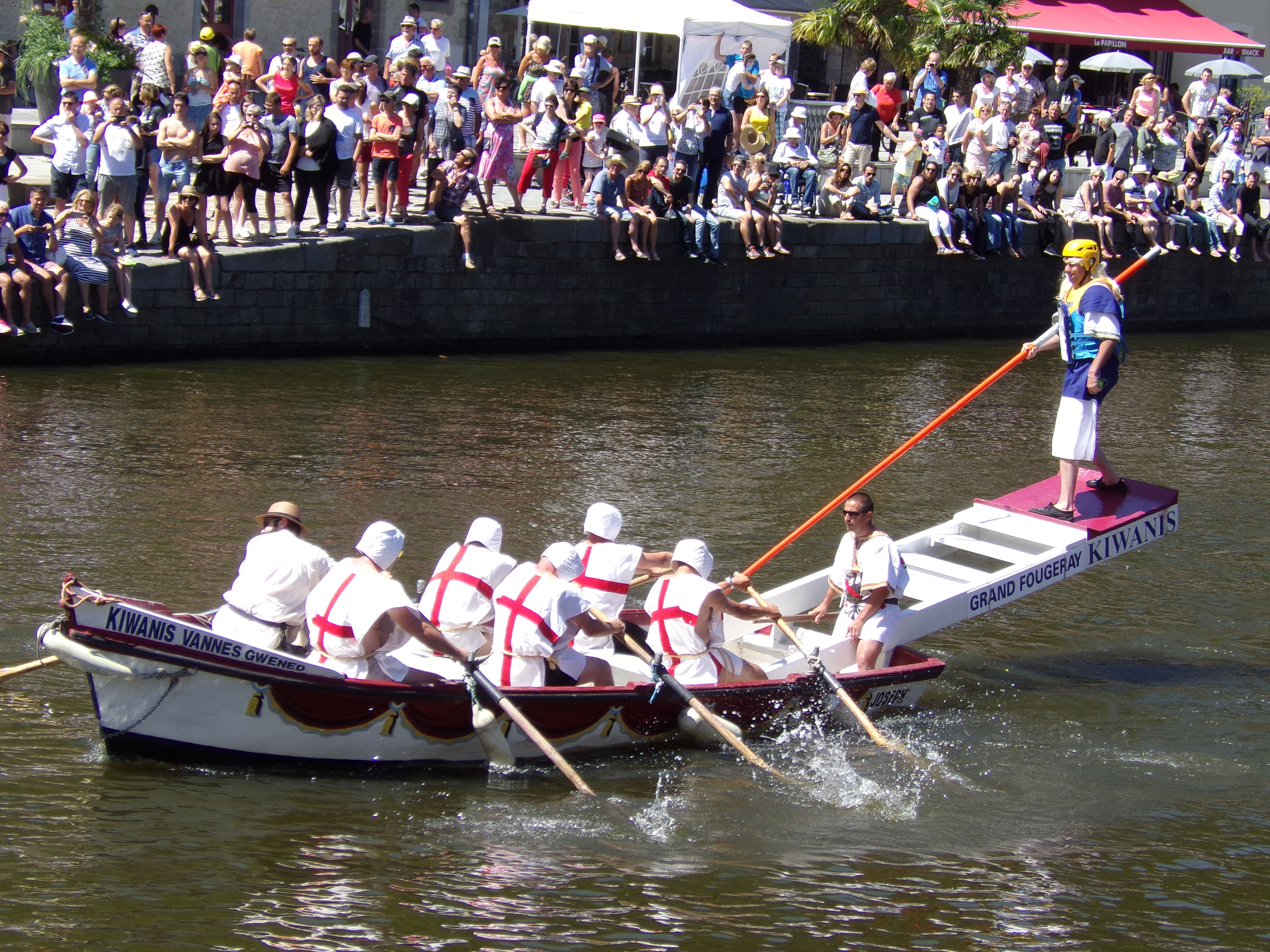 La 15e édition des joutes nautiques : L&rsquo;occasion, pour le club de récolter des fonds pour l&rsquo;association Petit corps malade