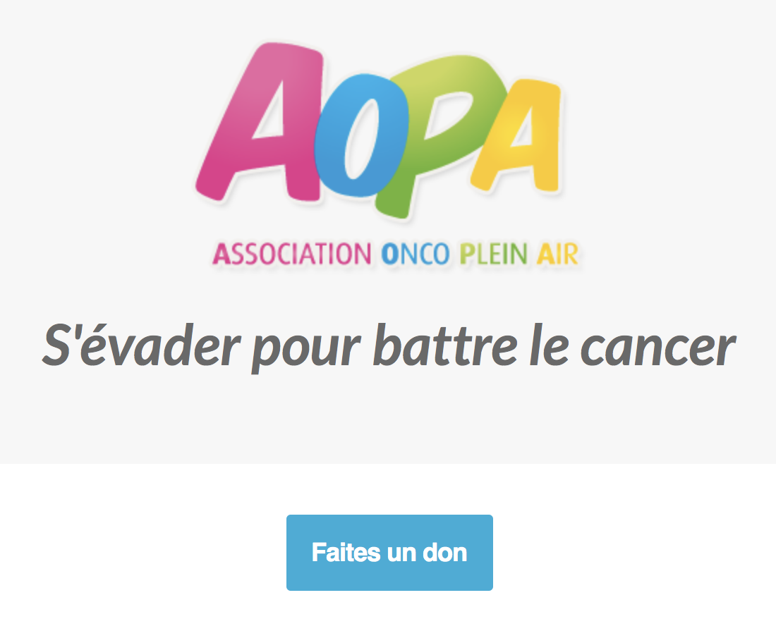 S&rsquo;évader pour battre le Cancer