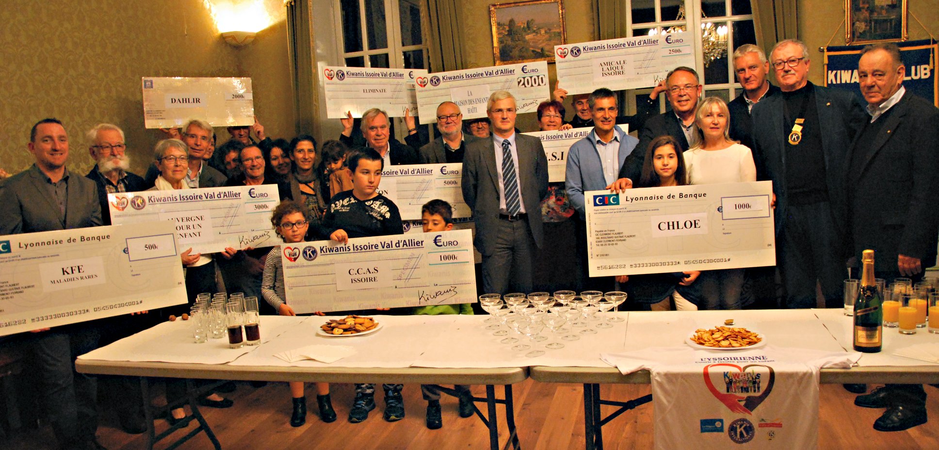 Après l&rsquo;Yssoirienne, 21 500 € remis au cours d&rsquo;une réunion extraordinaire