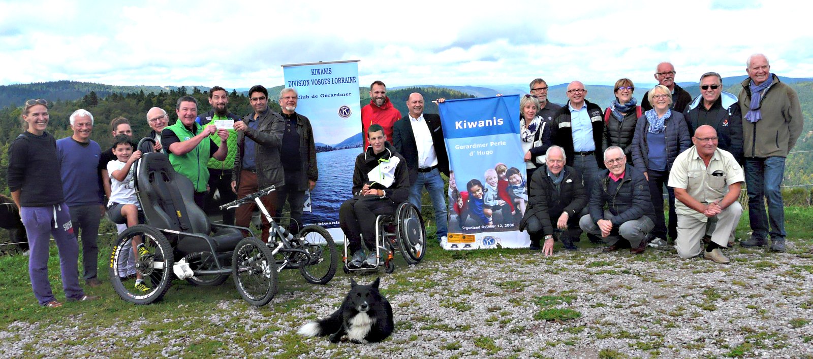 Six clubs de la Division Vosges-Lorraine se mobilisent pour offrir un « Quadrix » aux jeunes handicapés