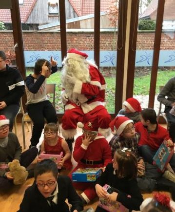 Le club de Seclin distribue ses cadeaux, fruit de ses nombreuses actions
