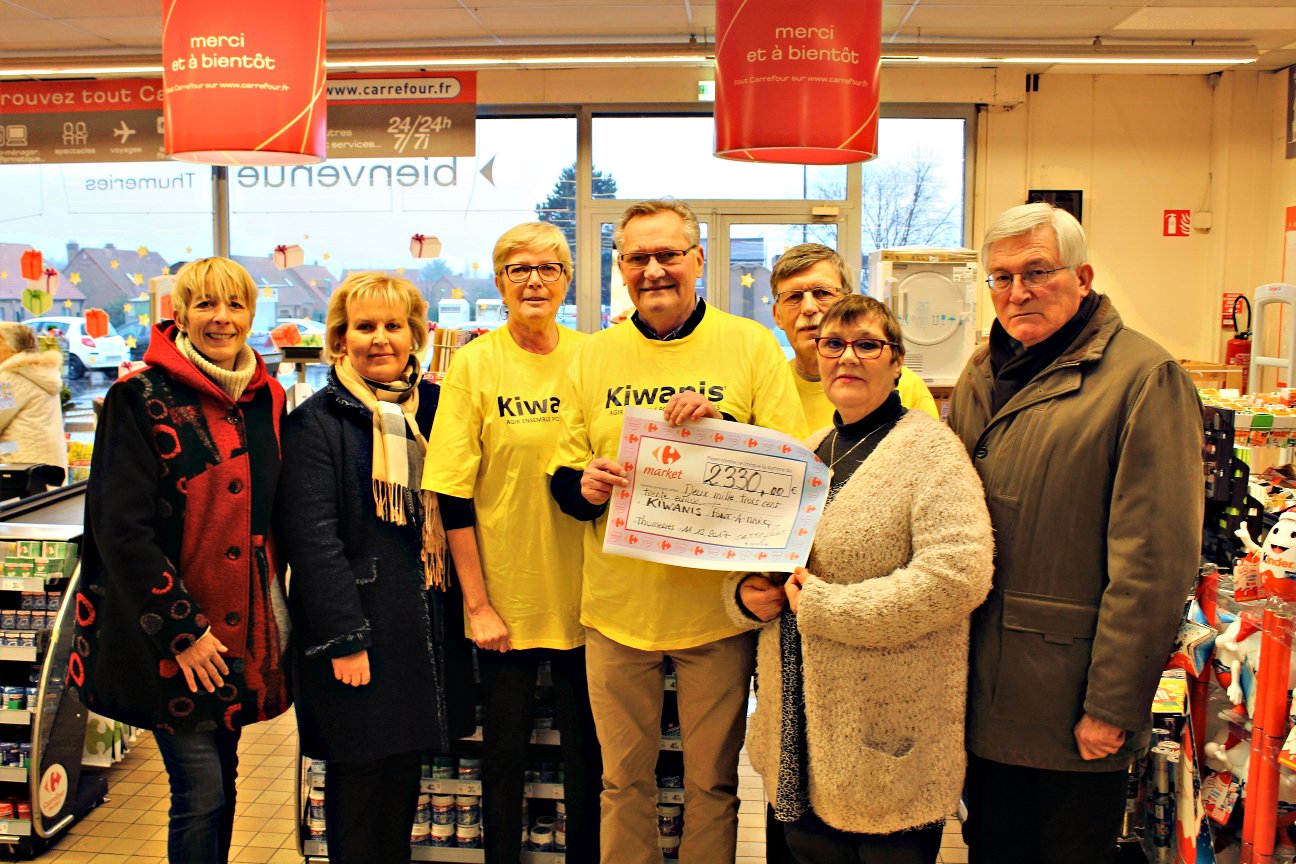 ACTION « BOUCLES DU CŒUR CARREFOUR 2017 »