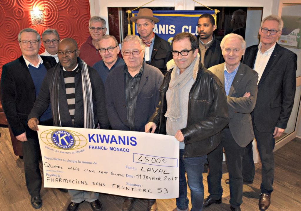 Remise de cheque à PSF 53