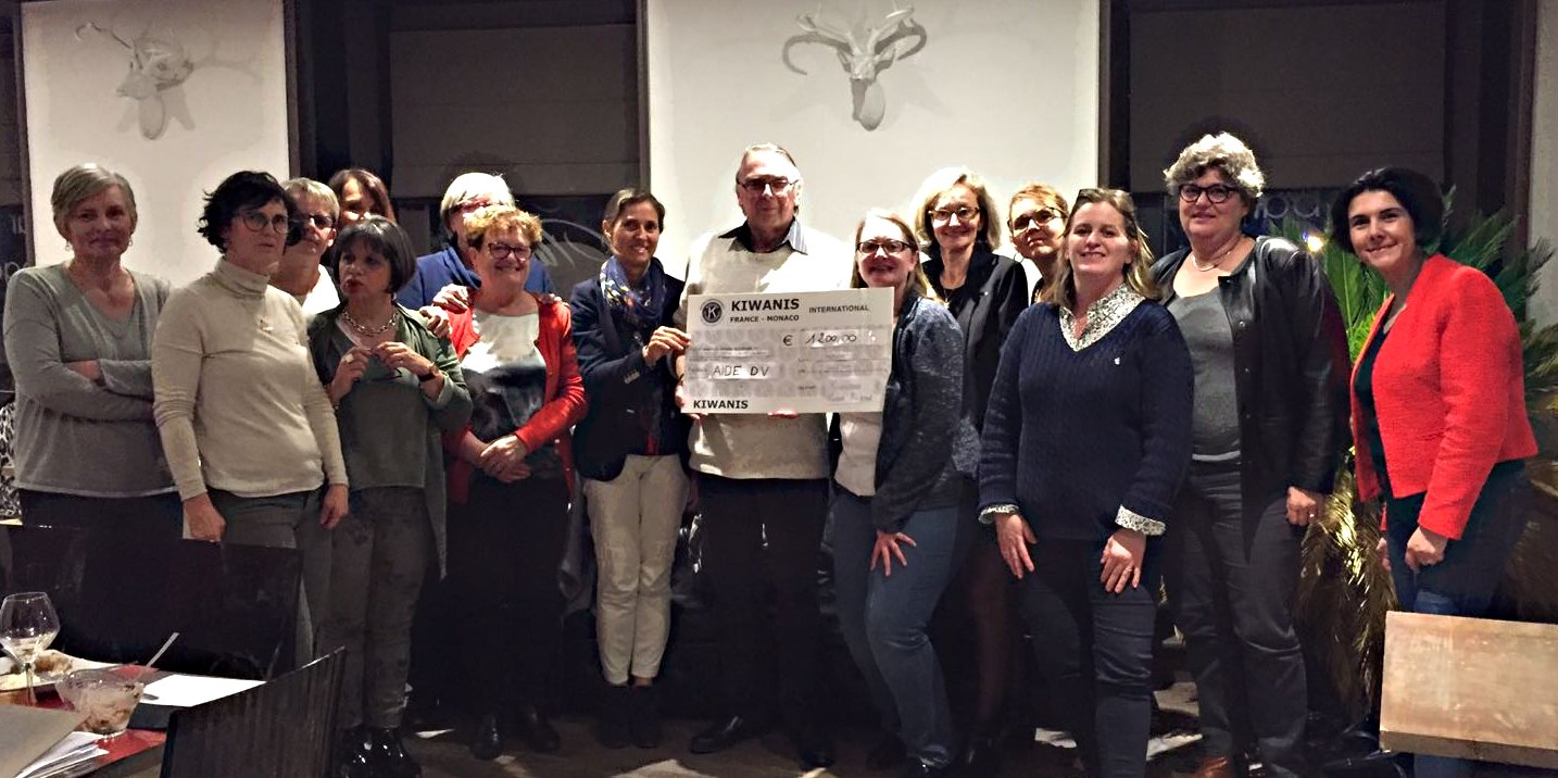 Le club féminin de Cherbourg soutient l&rsquo;association Aide DV