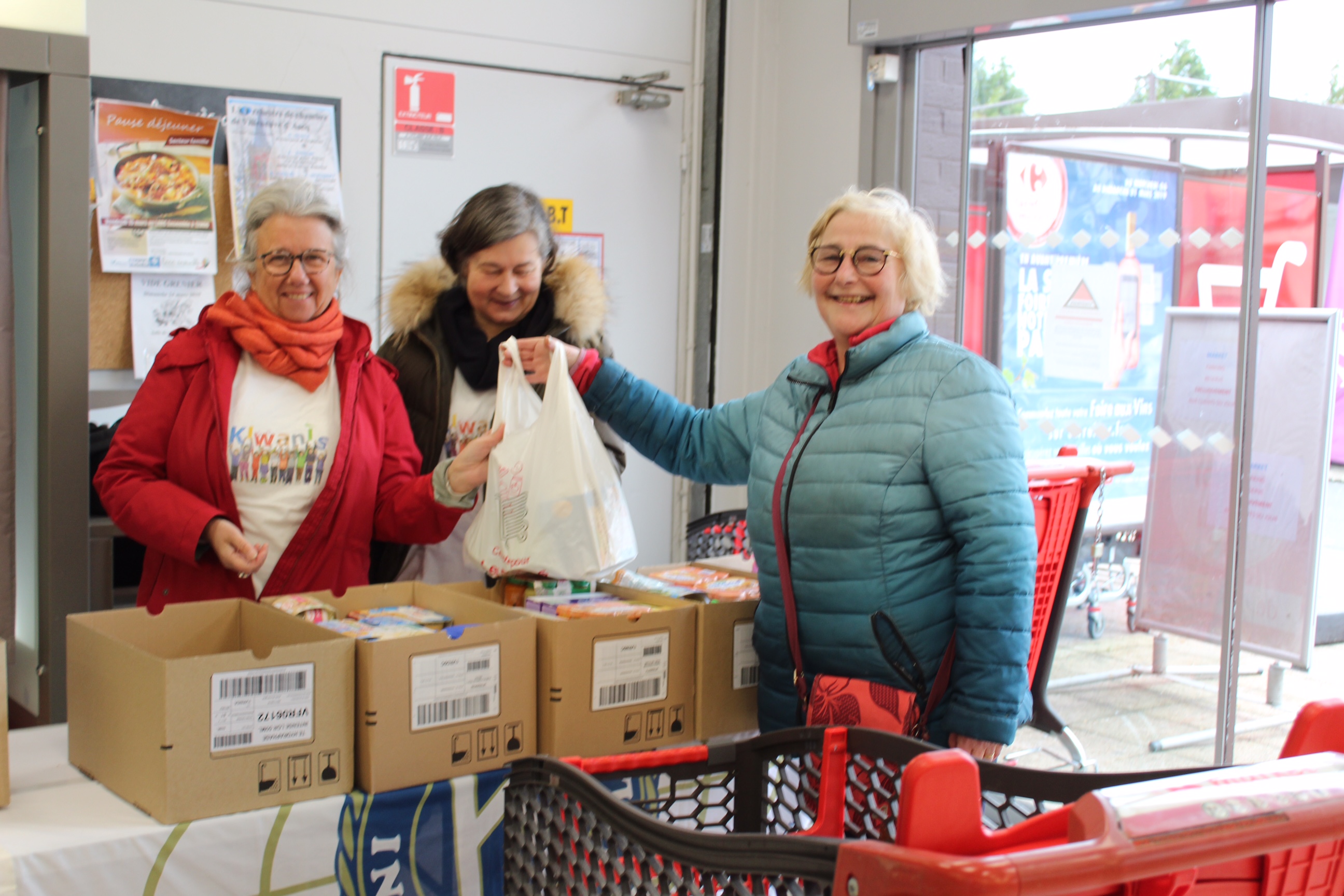 Restos du Coeur Bébés : Le Kiwanis Dames D&rsquo;Havré est sur le pont !!…