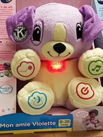 Encore deux belles actions : Timéo et les Peluches interactives