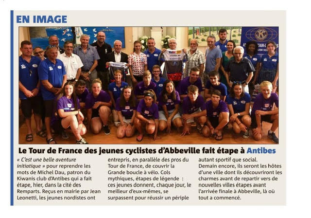 Tour de France des jeunes d'Abbeville