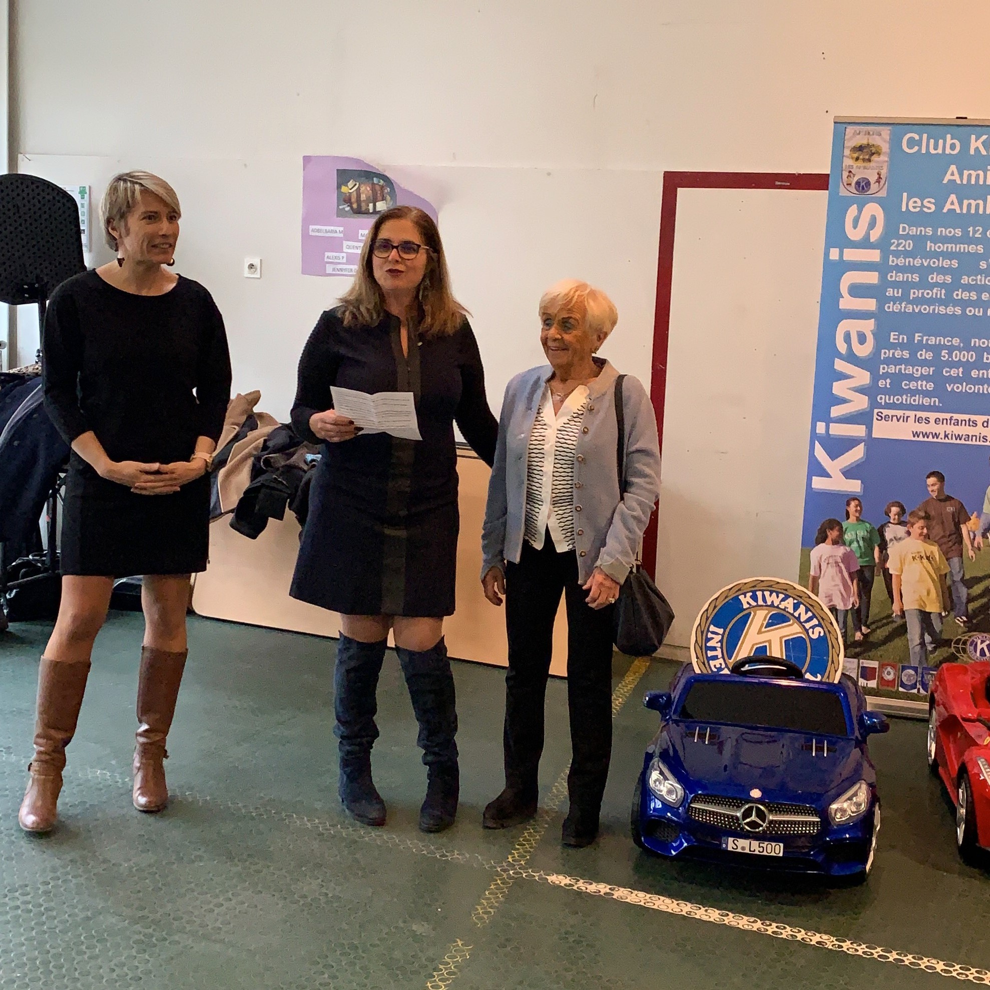 Des mini bolides pour les enfants