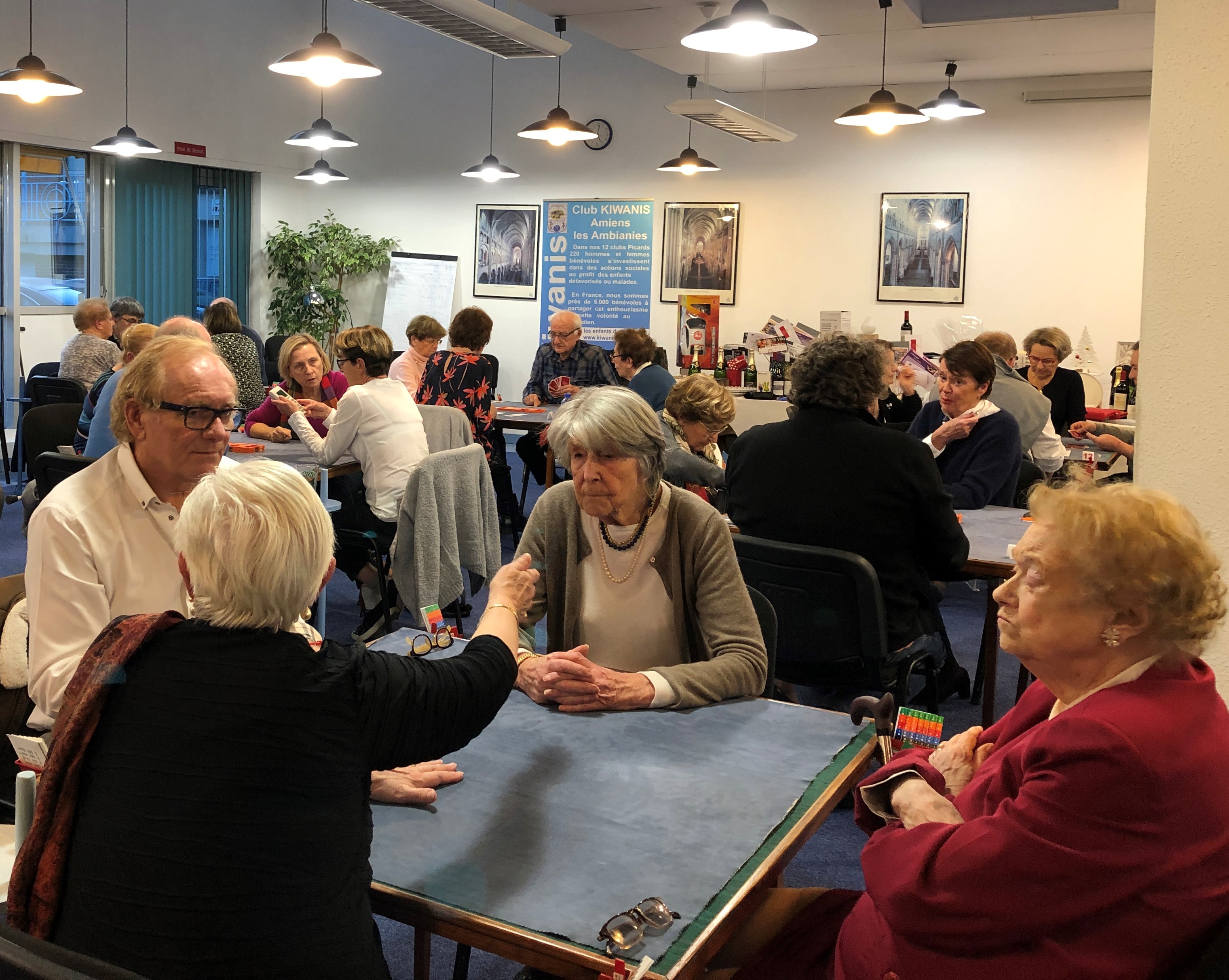 Tournoi de bridge suivi d&rsquo;un cocktail