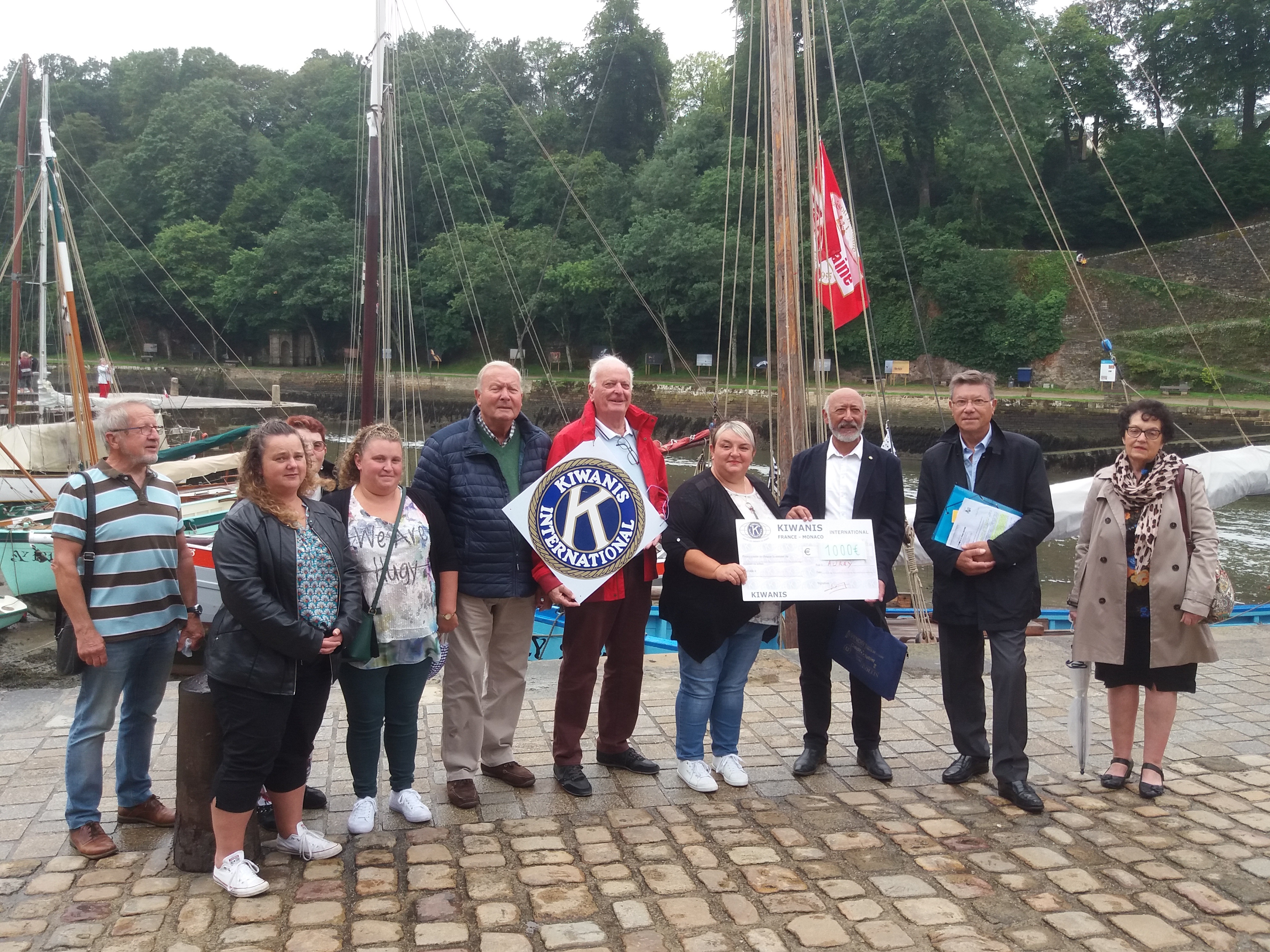 1000 €uros pour l&rsquo;Association « Sourire à la vie »