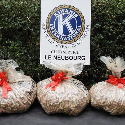 COLLECTE de 9.500 bouchons de liège, de la bouteille à l’isolation