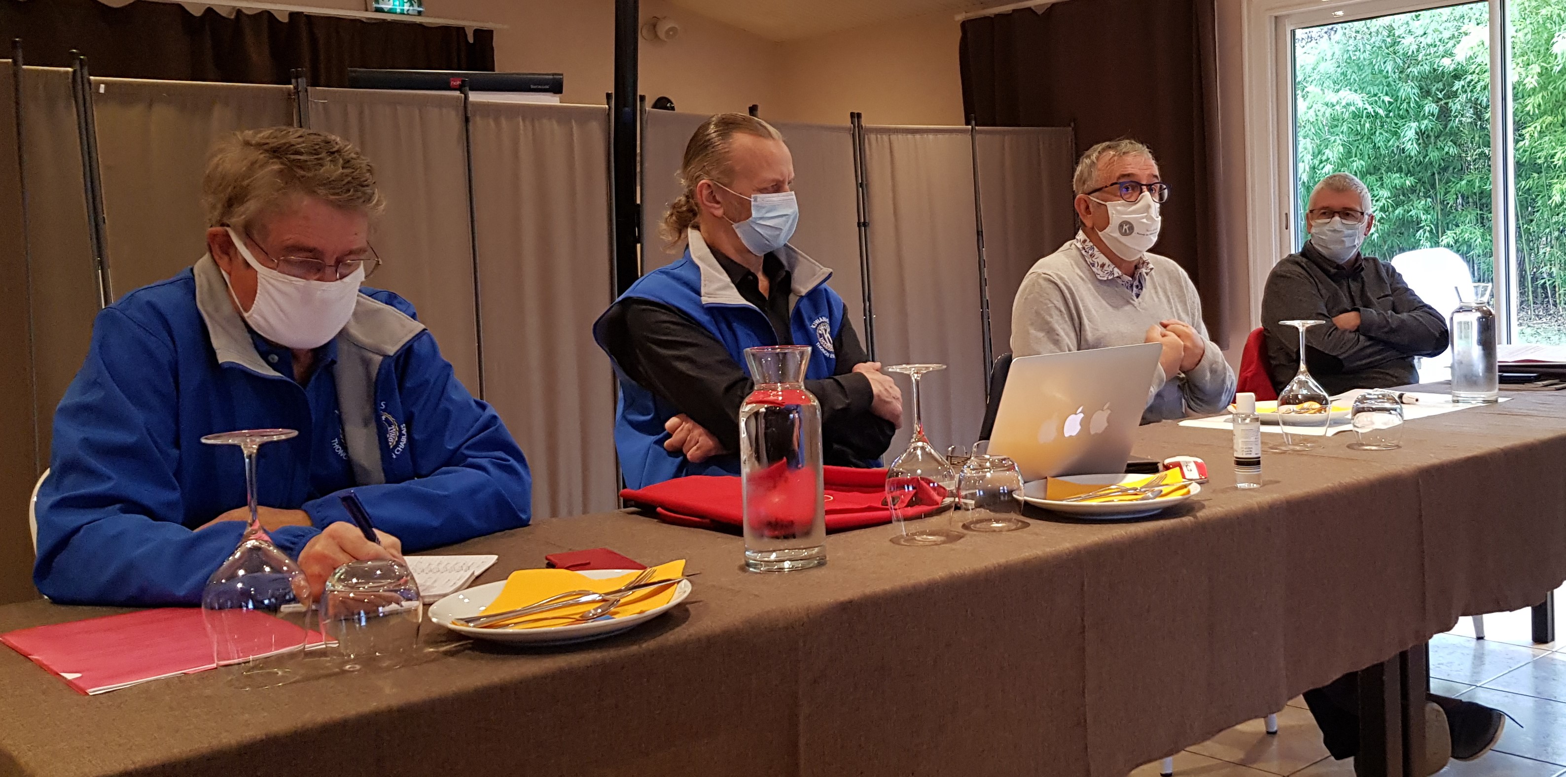 Remise de chèques au club Kiwanis Thonon Evian Chablais