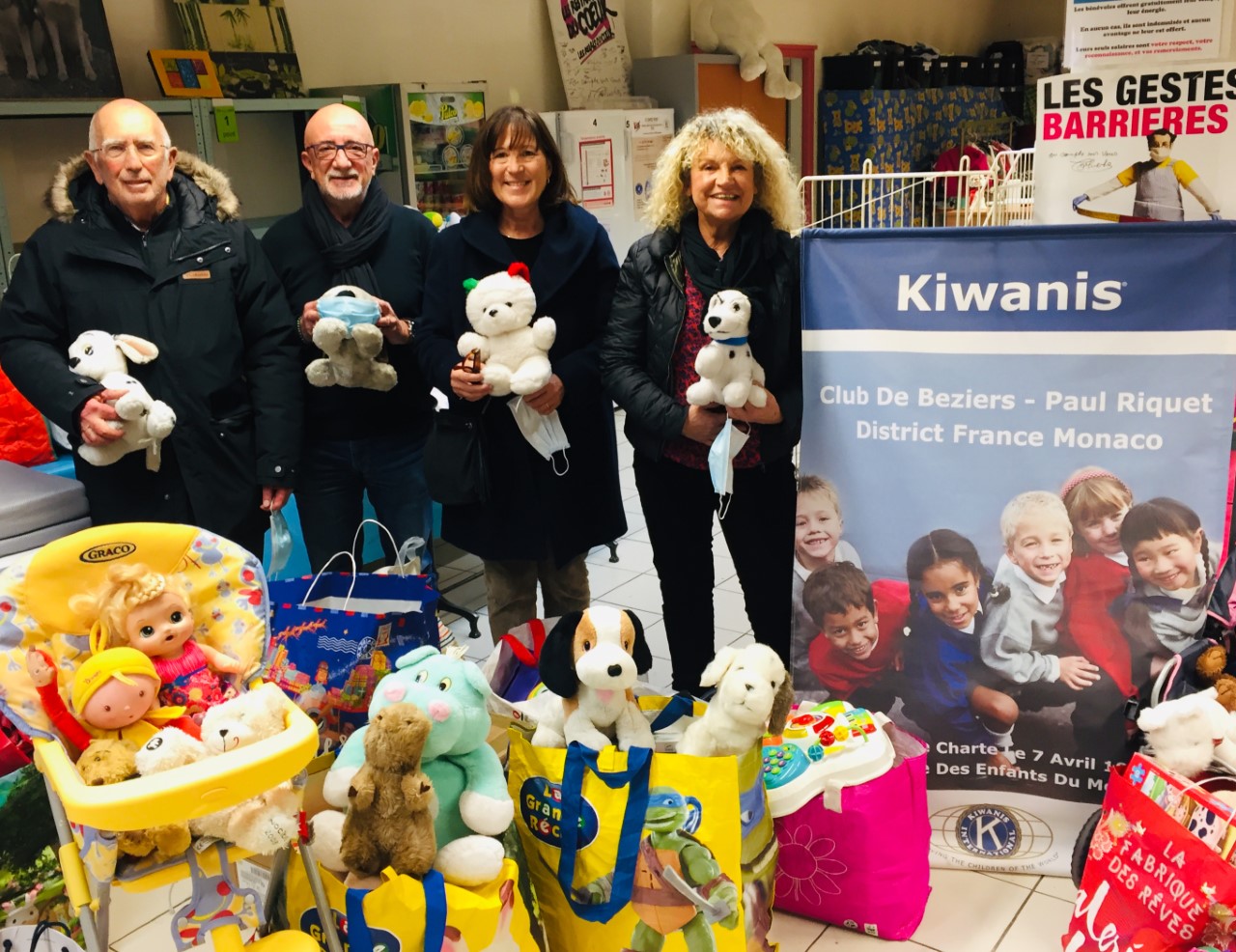 Une collecte pour soutenir les enfants défavorisés du Biterrois