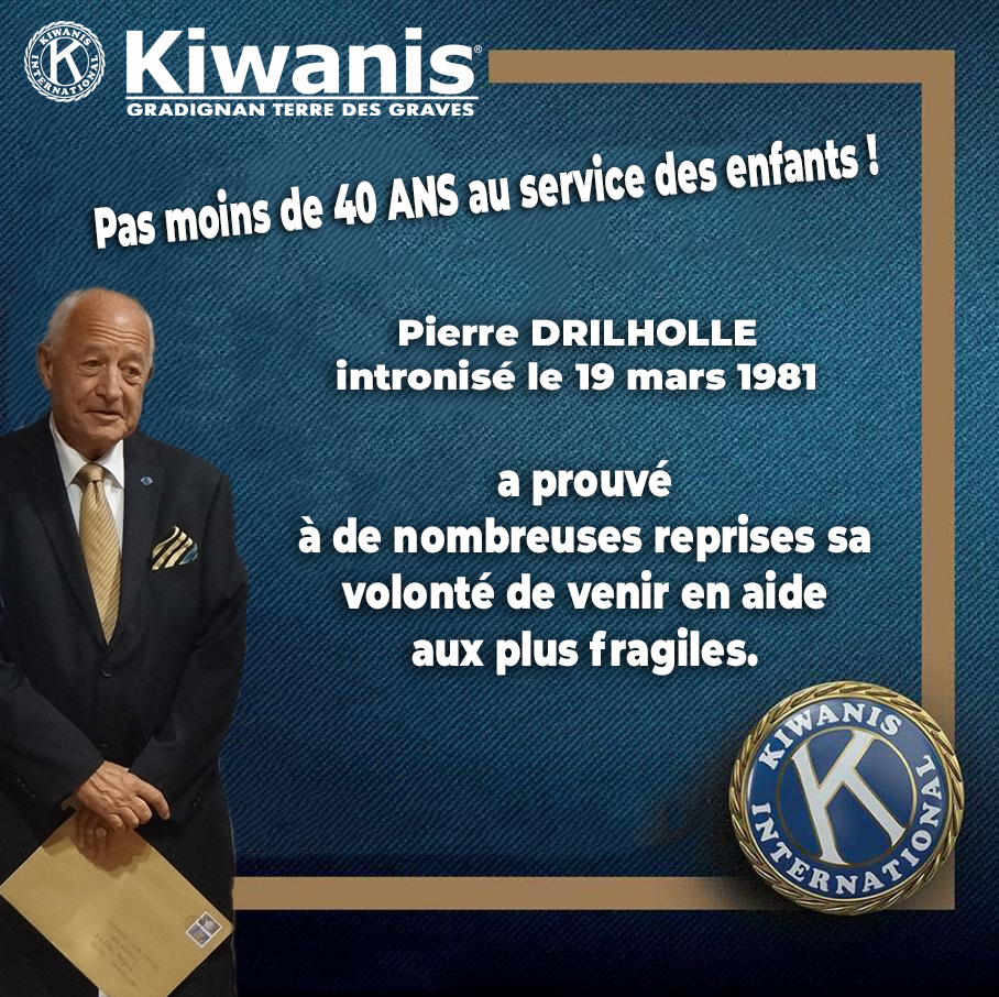 Pas moins de 40 ans au service des enfants !