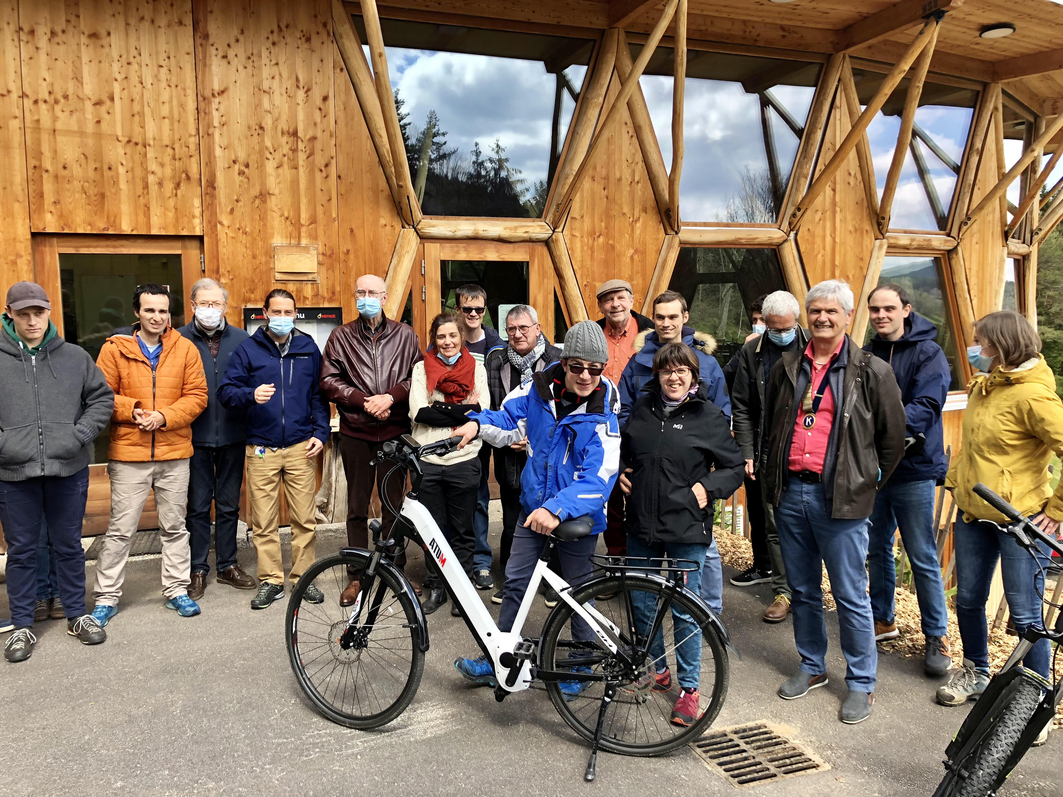 Un nouveau vélo à assistance électrique offert par le club