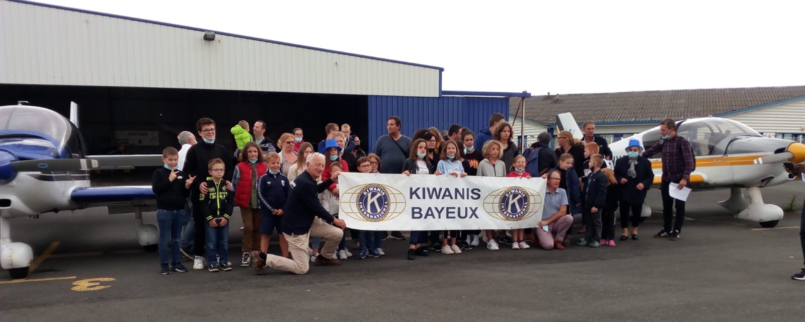 LE KIWANIS DE BAYEUX OFFRE UN BAPTÊME DE L’AIR AUX ENFANTS