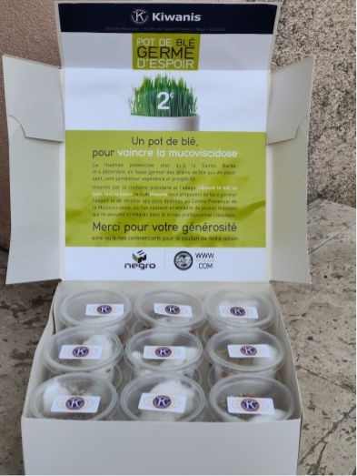 Remise de chèque et lancement de l&rsquo;opération pots de blé 2021 !