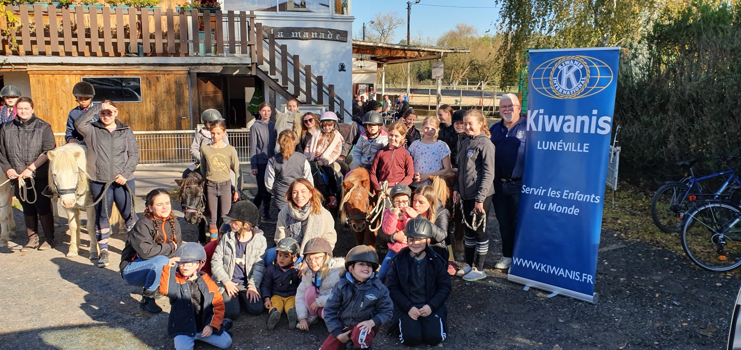 Sortie en poneys organisée par le club de Luneville