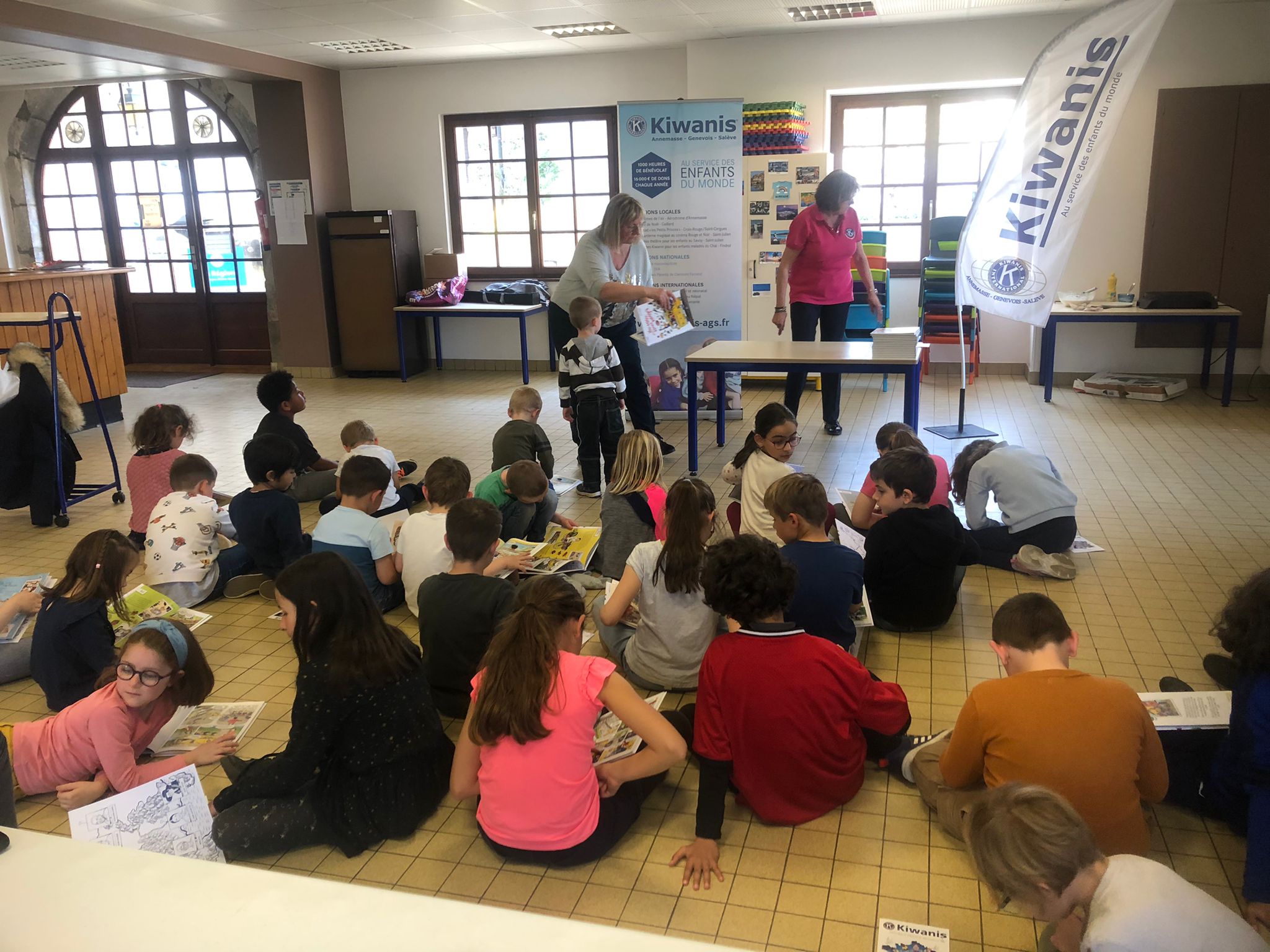 une nouvelle action du Kiwanis Annemasse Genevois Salève