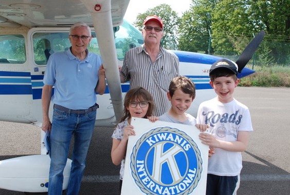Baptêmes de l&rsquo;air avec le Kiwanis de Chamalières
