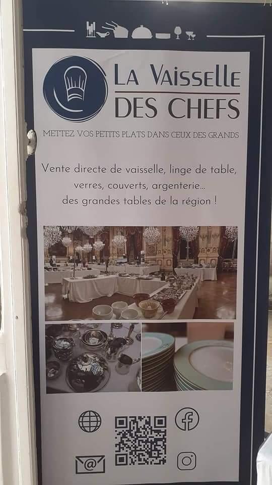 Vente de la vaisselle des chefs – Première édition Bordeaux – Division Aquitaine Charentes Querçy