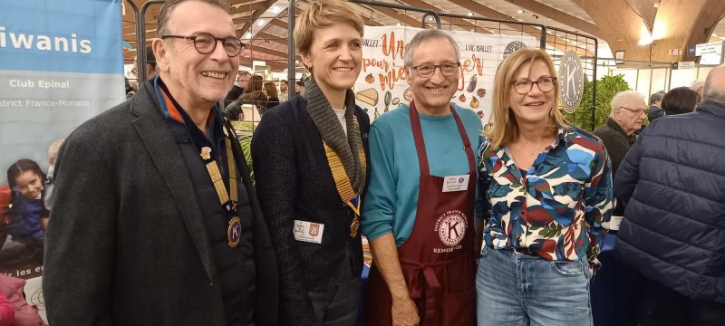 La division Vosges Lorraine au salon de la gourmandise à Epinal