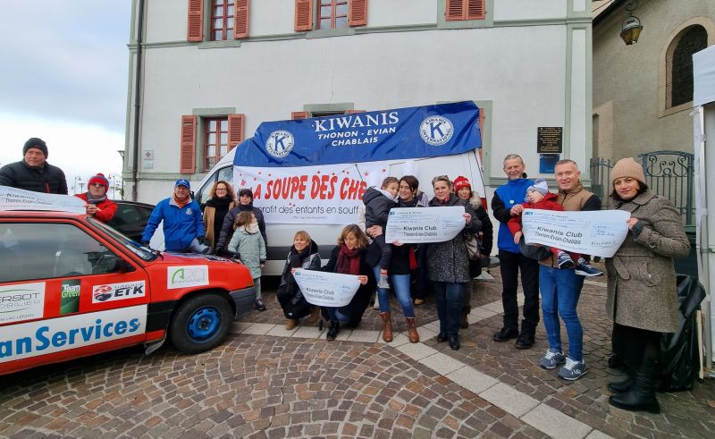 La soupe des chefs du Kiwanis Thonon Evian Chablais