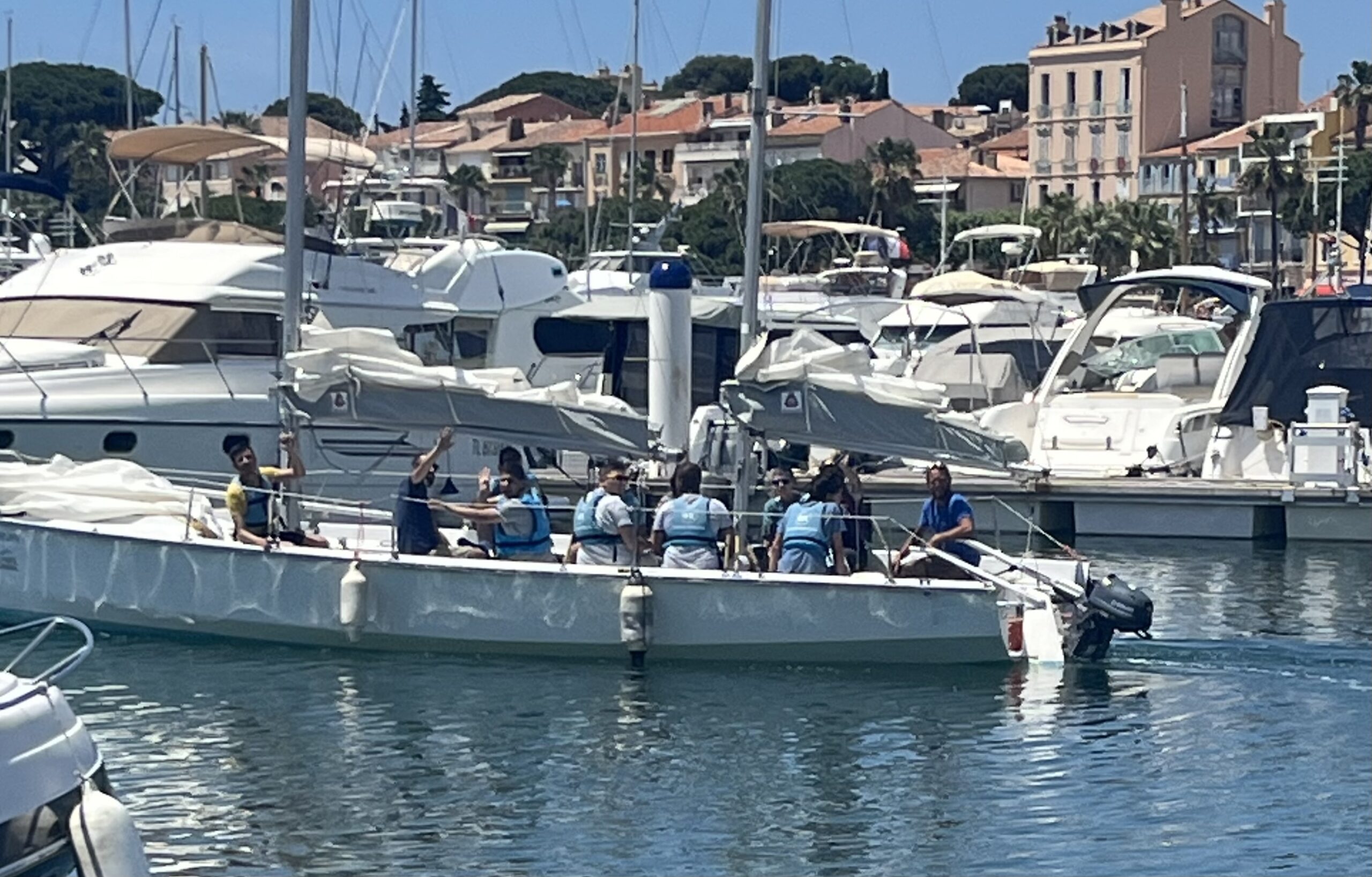 Baptêmes de voile avec le club Bandol Sanary Sud Ste Baume