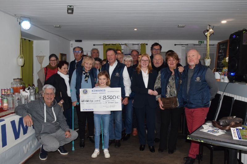 Une année de dons par le club des Sables d&rsquo;Olonne
