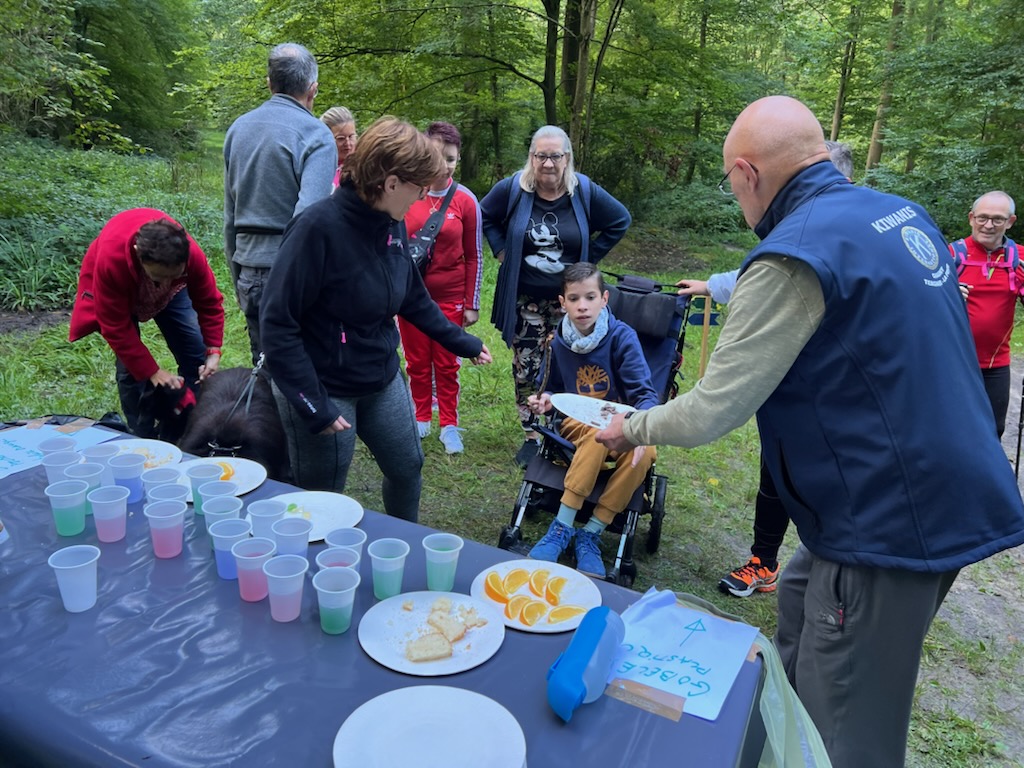 KIWANISER  pour MATHIS lors de notre 29 ème  RALLYE par le club Chauny Tergnier la Fere par le club