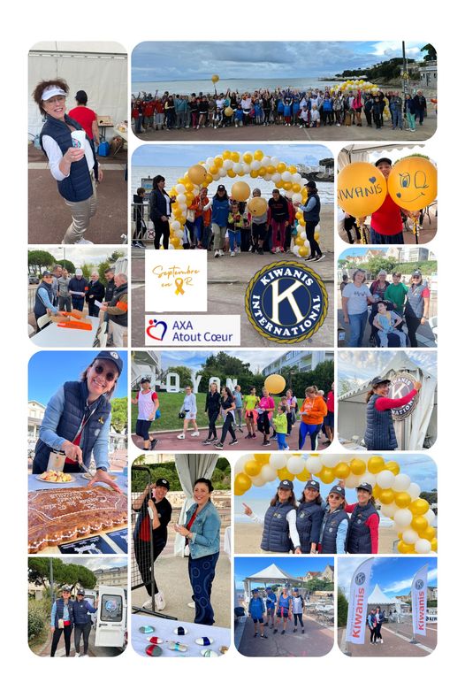 SEPTEMBRE EN OR KIWANIS ROYAN X AXAATOUCOEUR