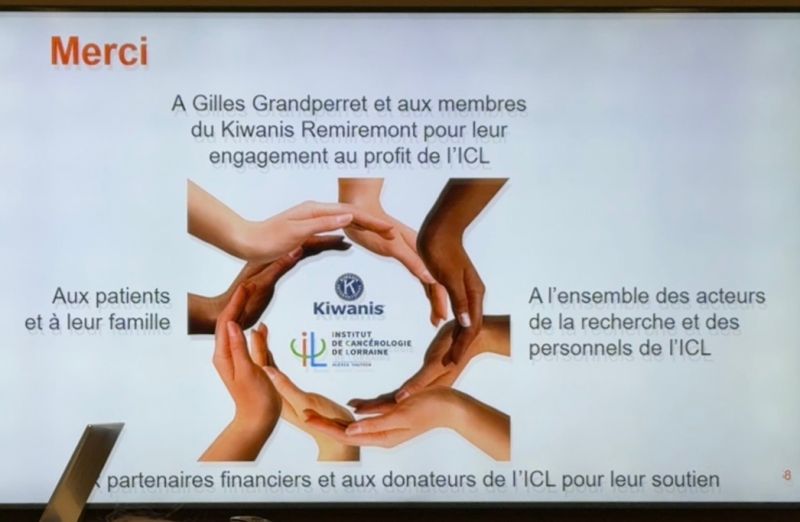 Un geste philanthropique au service de la recherche contre le cancer