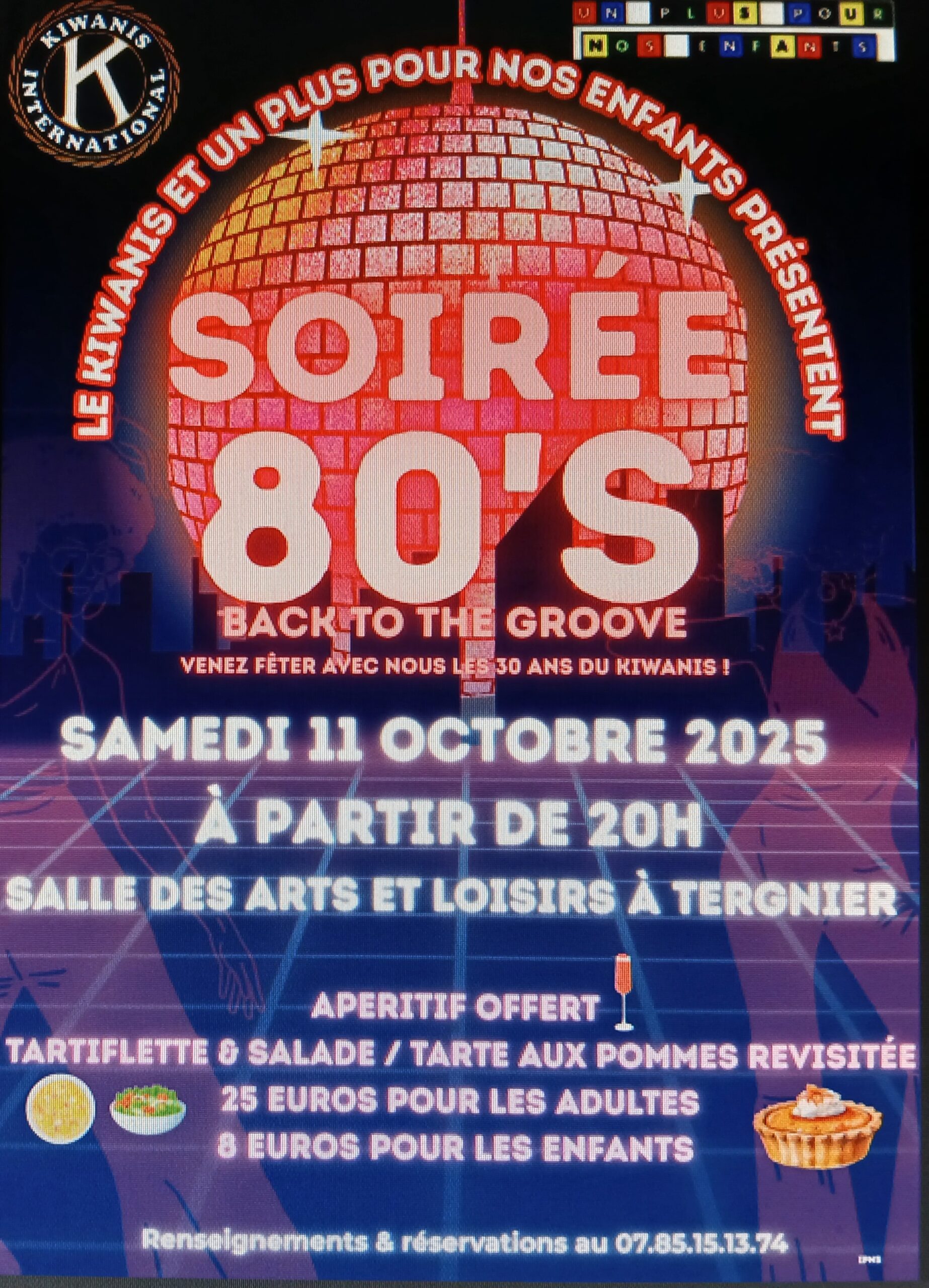 soirée dansante kiwanissime du club Chauny Tergnier La Fere