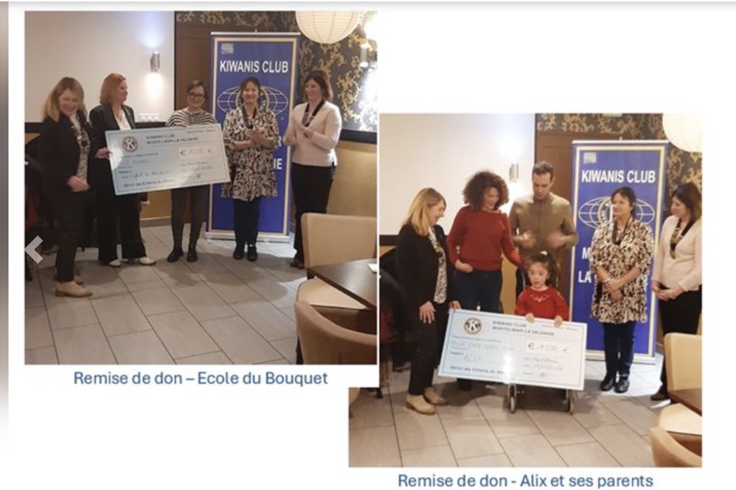 Le club Montélimar La Valdaine: une soirée de solidarité pour célébrer la nouvelle année